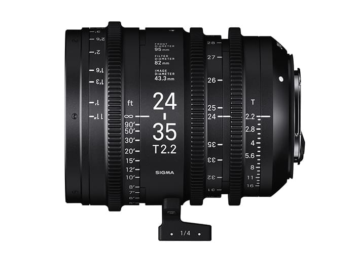 Zoom FF 24-35mm pour le cinéma