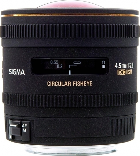 4.5mm F2.8 EX DC CIRCULAR FISHEYE HSM