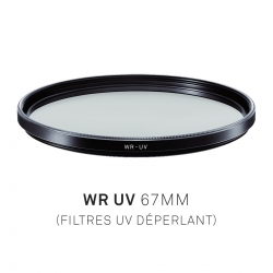 Filtre uv déperlant 67mm