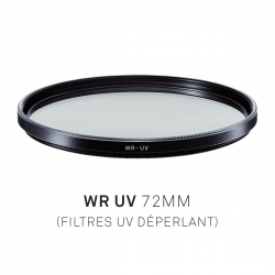 Filtre uv déperlant 72mm