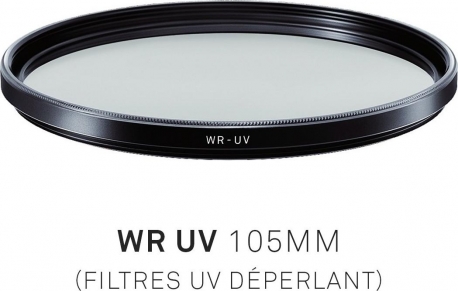 Filtre uv déperlant 105mm