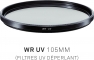 Filtre uv déperlant 105mm