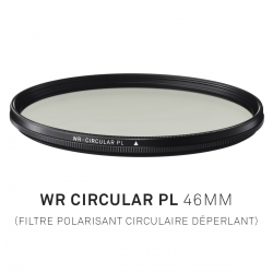 Filtre Polarisant circulaire déperlant 46mm