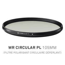 Filtre Polarisant circulaire déperlant 105mm