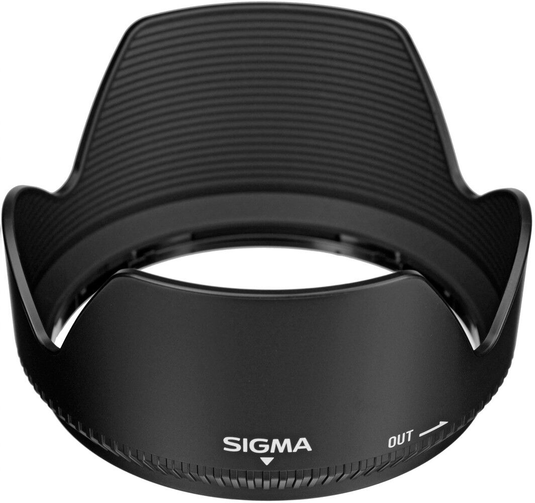 Sigma LH680-04 Pare-Soleil & Hama Filtre UV Anti-UV et Protection, Compensation 2X, Traitement antireflet, pour objectifs dappareils Photo 62 mm, O-Haze, traité Noir 