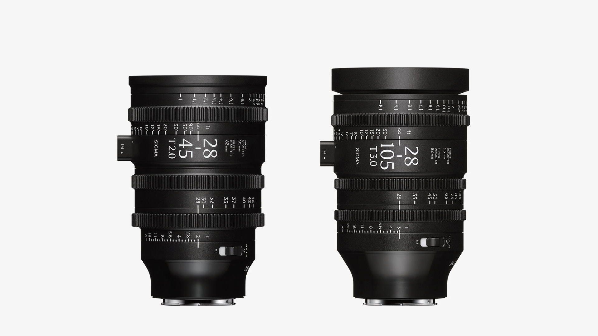 Annonce du développement de la gamme Sigma AF Cine Line