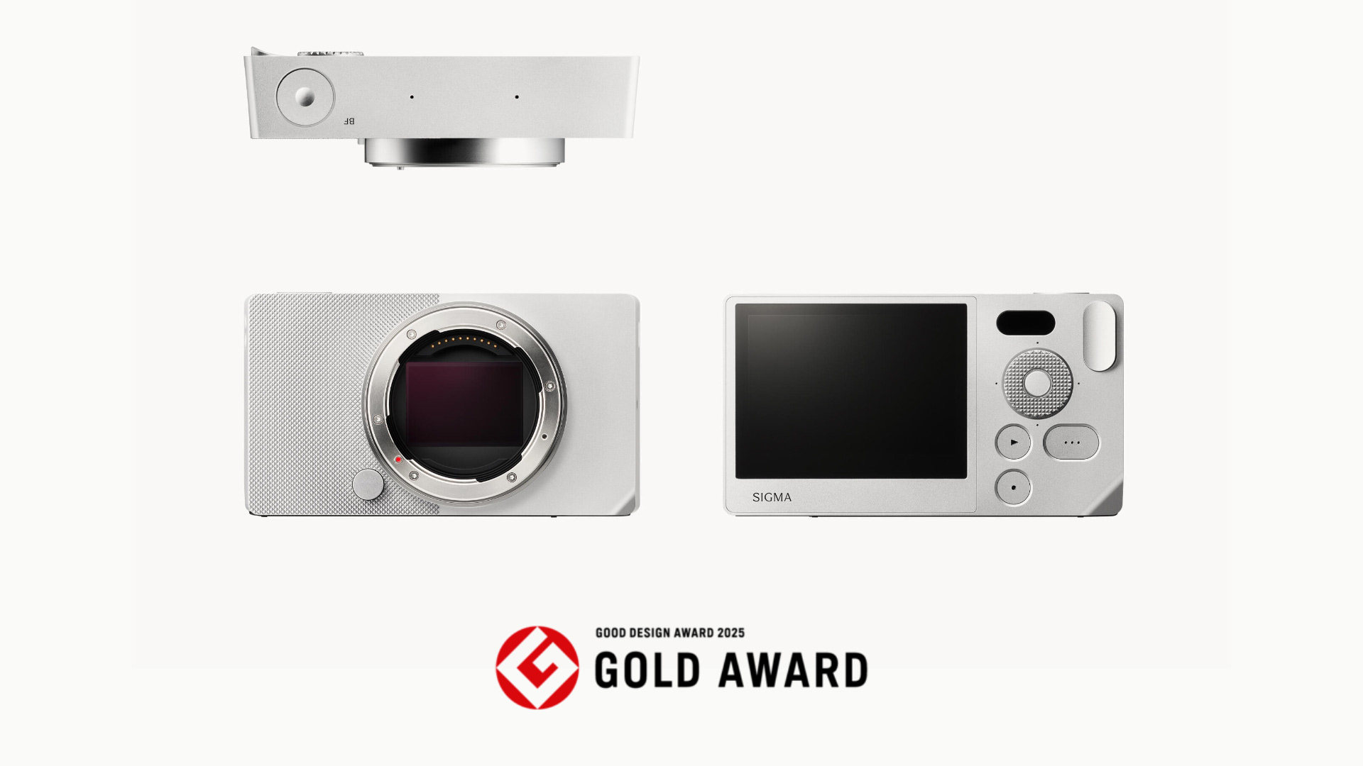 Le Sigma BF remporte le ”Good Design Award” et le ”Minister of Economy, Trade and Industry Award” à Tokyo.