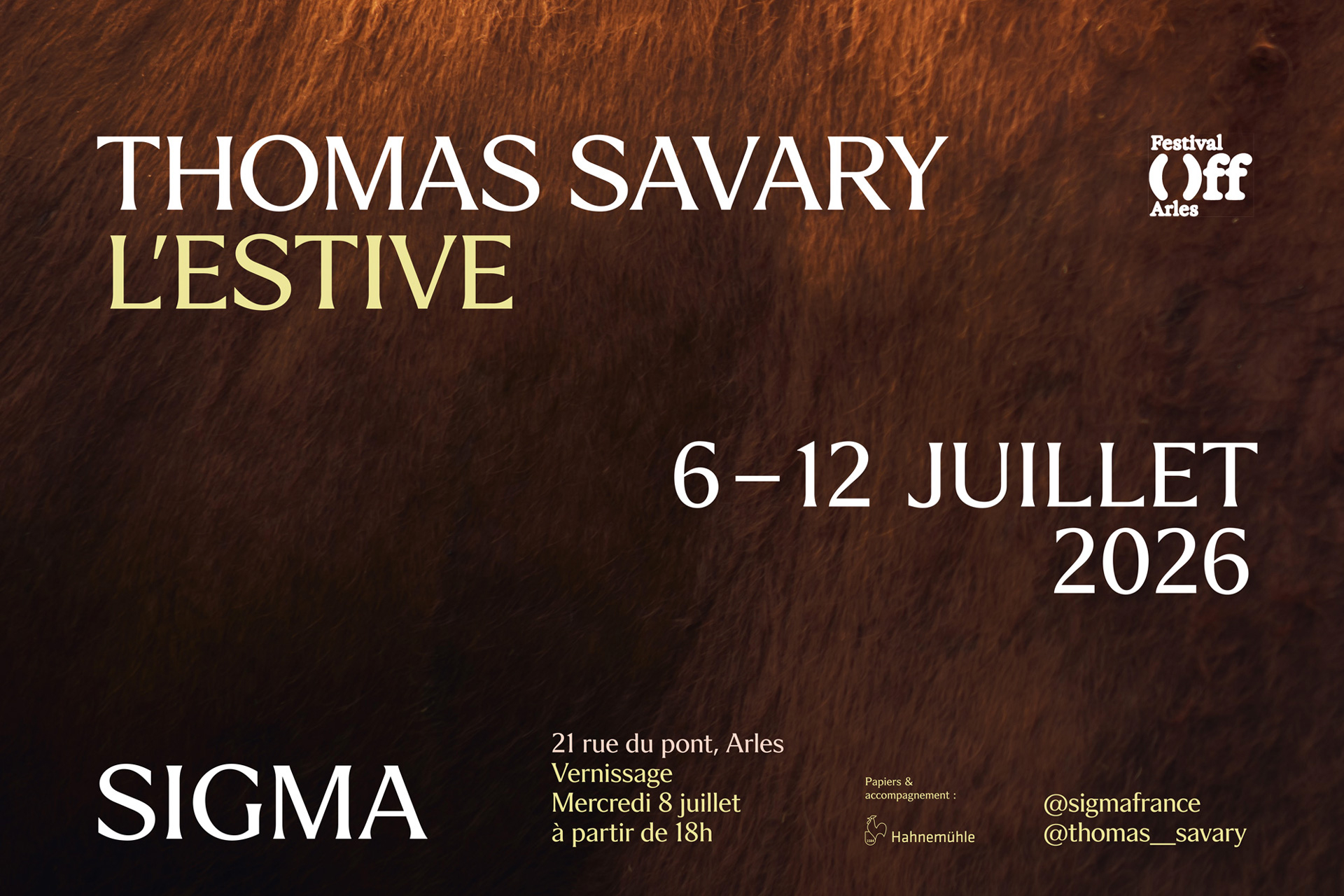 Rendez-vous aux Rencontres de la Photographie de Arles du 6 au 12 juillet 2026
