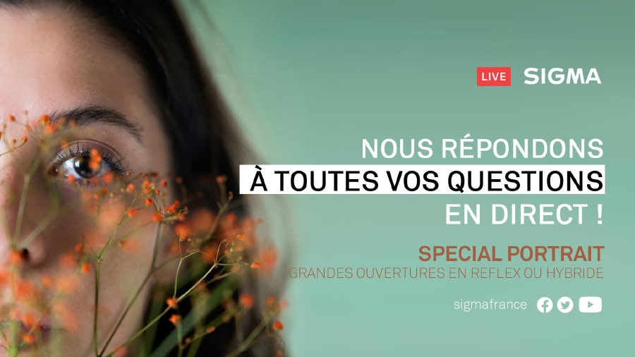 Rediffusion Youtube : Questions-Réponses Spécial Portrait
