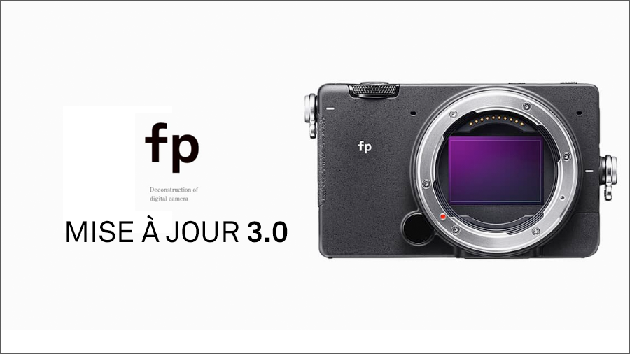 Mise à jour majeure du firmware pour le SIGMA fp : Ver.3.00