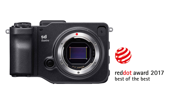 Red dot award 2017 : SIGMA sd Quattro