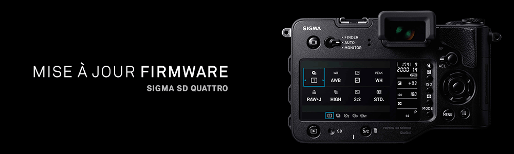 Mise à jour du firmware sd Quattro